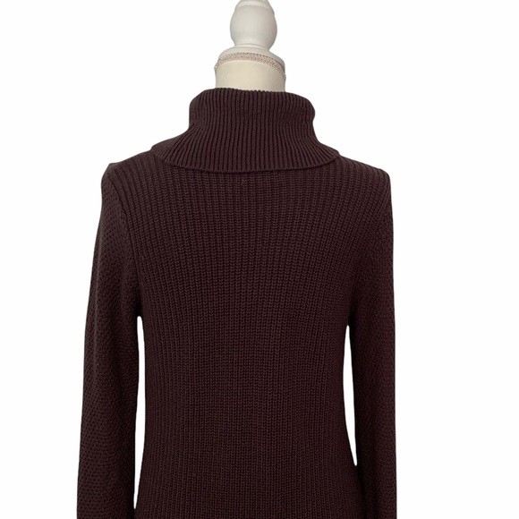 Lou & Grey Brown Long Sleeve Sweater Size Medium - Picture 8 of 9